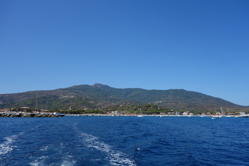 Fototapeta premium Marina di Campo in Elba Island