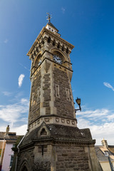 Fototapeta na wymiar Clock Tower, Hay on Wye
