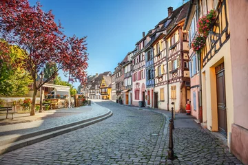Gordijnen Town of Colmar © adisa