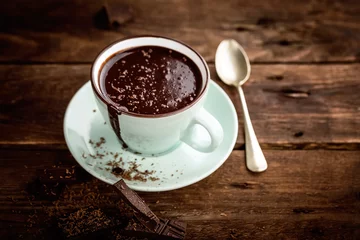 Fotobehang hot chocolate © Sea Wave
