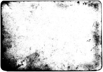 Fototapeta Abstract dirty or aging frame. Dust particle and dust grain texture on white background, dirt overlay or screen effect use for grunge background and vintage style. obraz