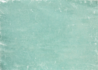 Vintage background - Old green paper background or texture. grunge paper use as background and...
