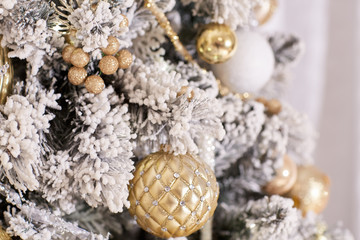 Christmas and New Year background.