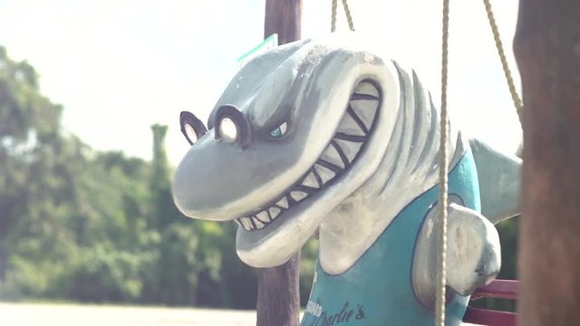 Storefront Shark Mannequin Standee SCUBA