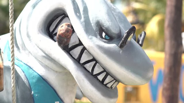 Storefront Shark Mannequin Standee SCUBA