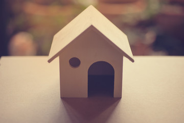 Obraz na płótnie Canvas Concept of home purchase mortgage.