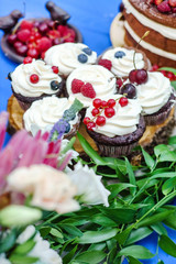berry cupcakes