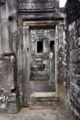 Fototapeta na wymiar Bayon Temple At Angkor Wat, Siem Reap