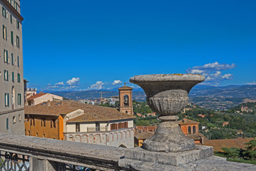 Blick vom  Giardini Carducci