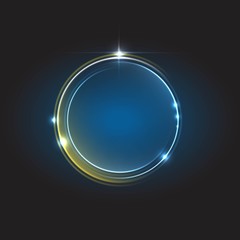 Energy abstract glow circles