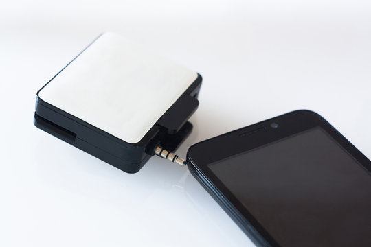 mPos machine for payment with smartphone