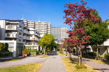 閑静な住宅街