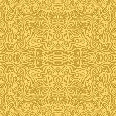 Seamless pattern of gold lines. Marbled style. The pattern for the fabric, cover, book, magazine, bags