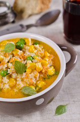 Soup with pasta