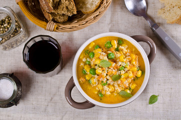Soup with pasta