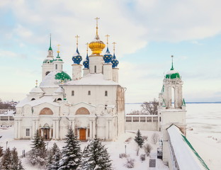 Gold ring of Russia. Savior-Yakovlev Dimitriev Monastery in Rostov Veliky