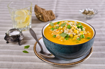 Soup with pasta