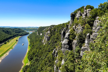 Bastei, Elbe /Sachsen