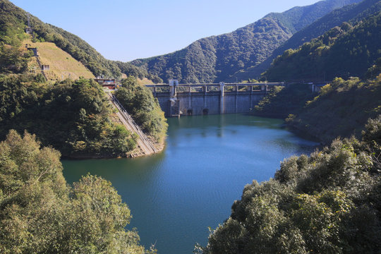 高知県　坂本ダム　どんぐり湖