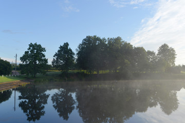 Obraz premium evening landscape.