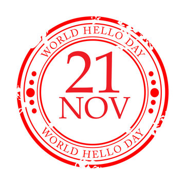 World Hello Day.