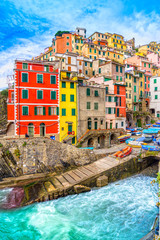 Riomaggiore, Cinque Terre National Park, Liguria, Italy