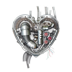 Heart, 3D illustration