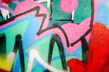 street art - graffiti on the wall