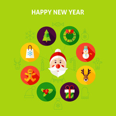 Happy New Year Infographics