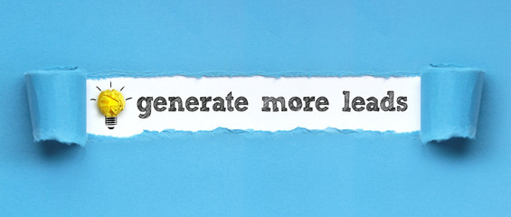 Generate more leads