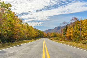 Cabot Trail scenic view