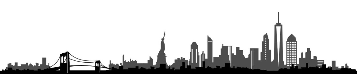 Obraz na płótnie Canvas Skyline New York