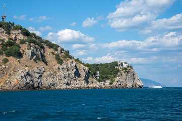 Naklejka premium Southern coast of Crimea