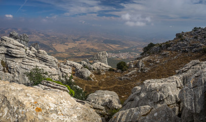 Viewpoint at El Torcal de Antequera