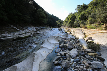 高知県　出井甌穴