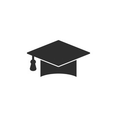 Graduation - vector icon.