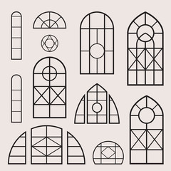 window frames set