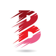Abstract Symbol of Letter B