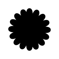 flower floral beauty icon vector illustration graphic design