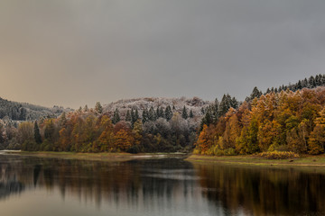 Winter an der Fürwiggetalsperre
