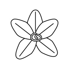 Fototapeta na wymiar flower floral beauty icon vector illustration graphic design