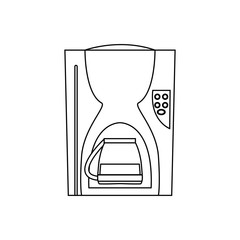 Coffee machine drink icon vector illustration graphic design
