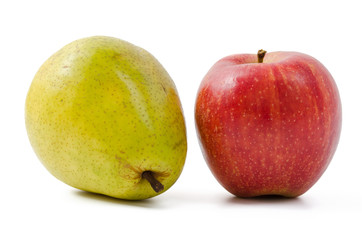 Apfel und Birne