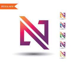 Letter N Elegant LOGO