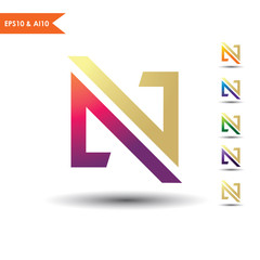Letter N Elegant LOGO