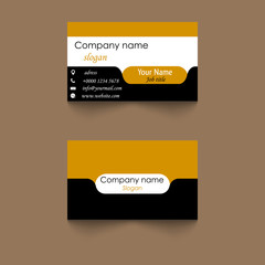 Vector Modern Creative and Clean Business Card Template