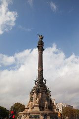 Columbus Monument in Barcelona