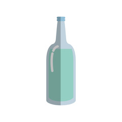 liquor drink bottle icon vector illustration graphic design