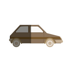 Car vehicle transport icon vector illustration graphic design