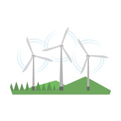 Energy source vector icon.